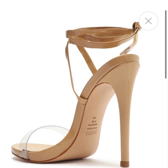 SCHUTZ Cloe Vinyl Sandal - Picture 2 of 7